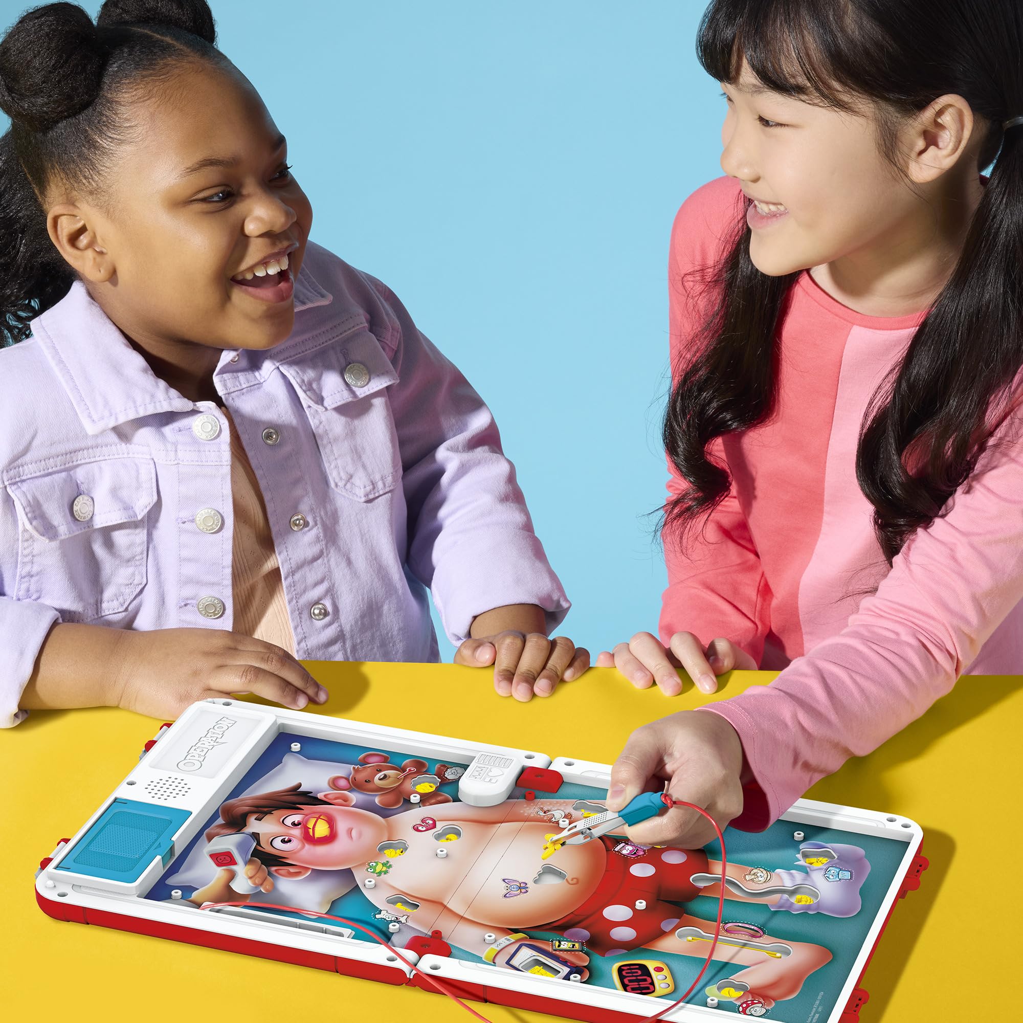 Operation Electronic Board Game with All-in-One Carrying Case | 2 Ways to Play | Ages 6+ | 1+ Players | 10 Mins. | Fun Kids Games - Image 10