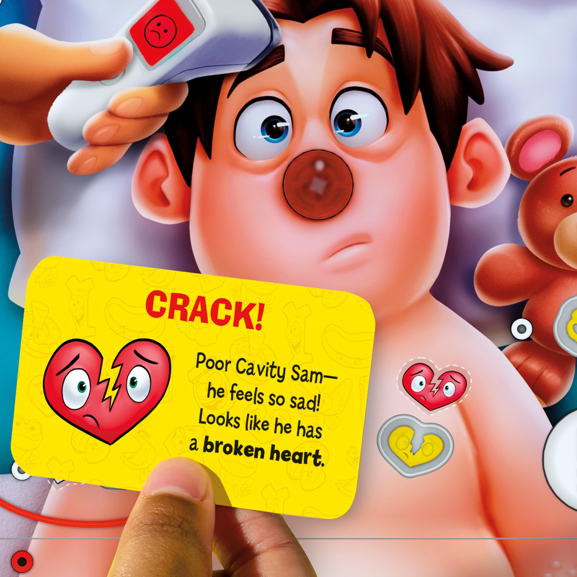 Operation Electronic Board Game with All-in-One Carrying Case | 2 Ways to Play | Ages 6+ | 1+ Players | 10 Mins. | Fun Kids Games - Image 5