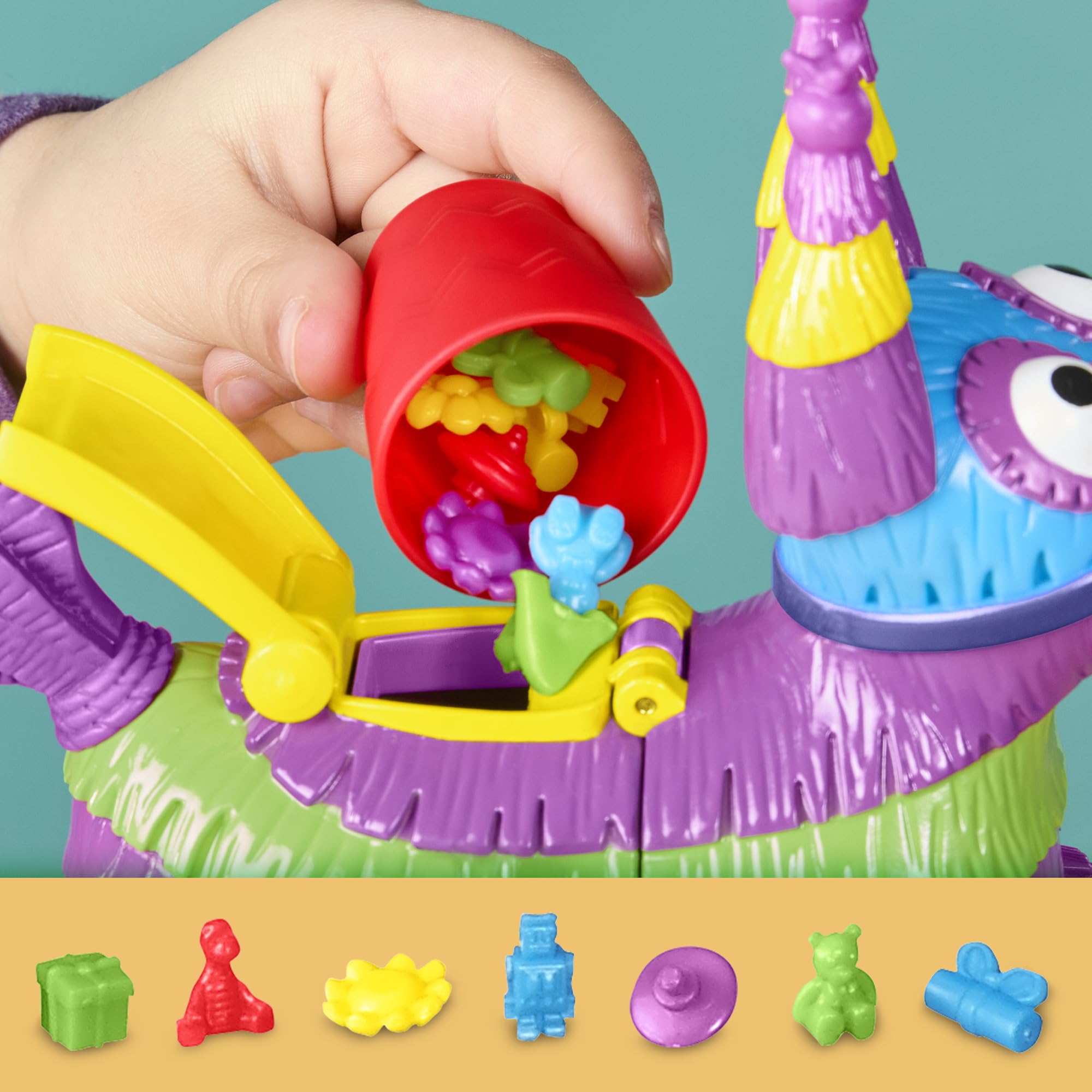 Pop! Pop! Pinata Game | Replayable Pinata Game with 30+ Prizes | Ages 4 and Up | 2 to 4 Players | 10 Mins. | Fun Board Games for Kids and Preschoolers (Amazon Exclusive) - Image 4