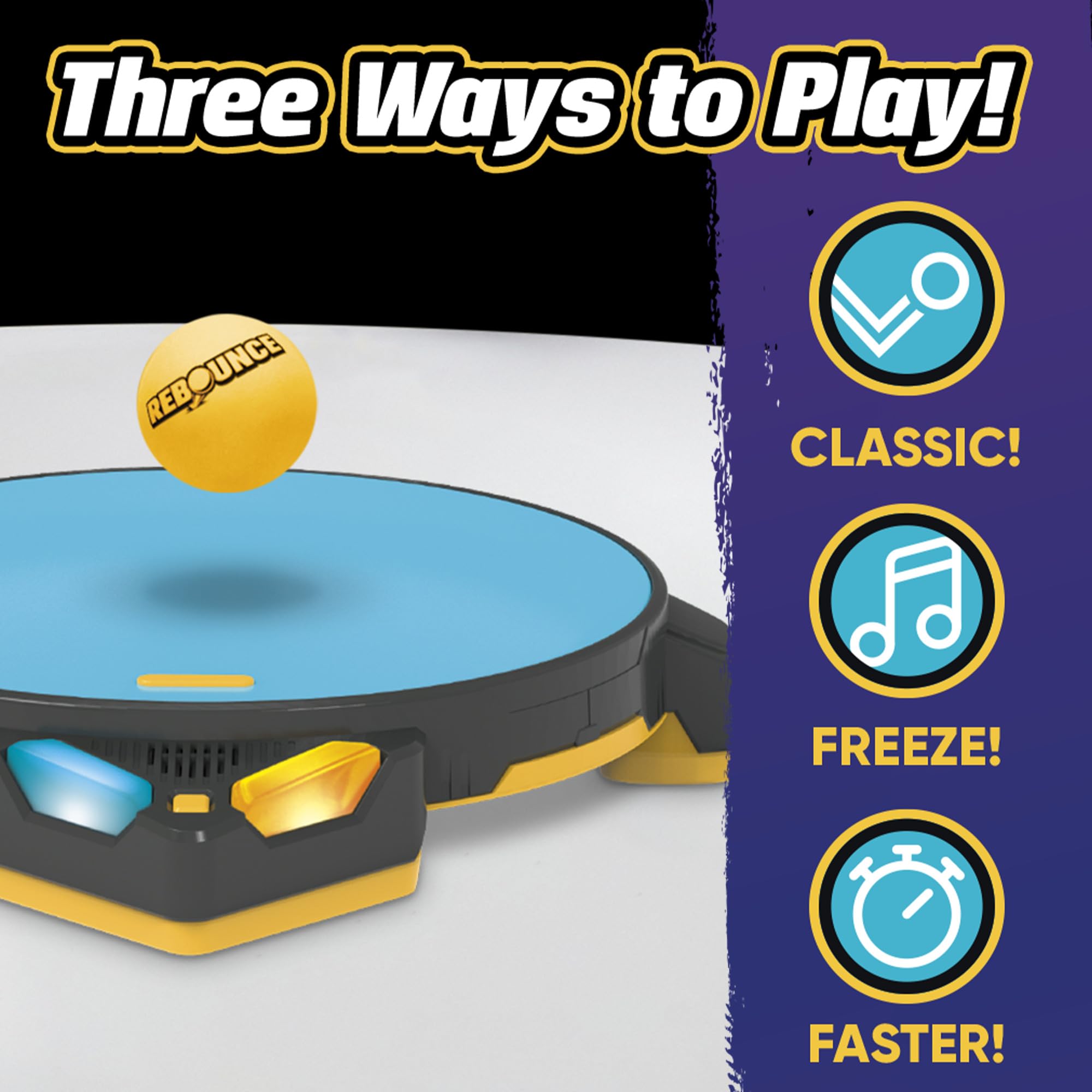 Rebounce Game | Indoor and Outdoor Electronic Action Game for Kids, Teens, and Adults | Ages 8+ | 2 to 6 Players | 10 Mins. | Family Travel Games - Image 4